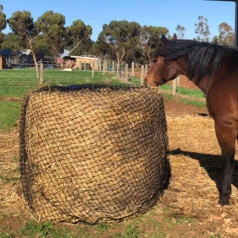 Deluxe Knotless 4x4 Round Bale : 20mm Squares